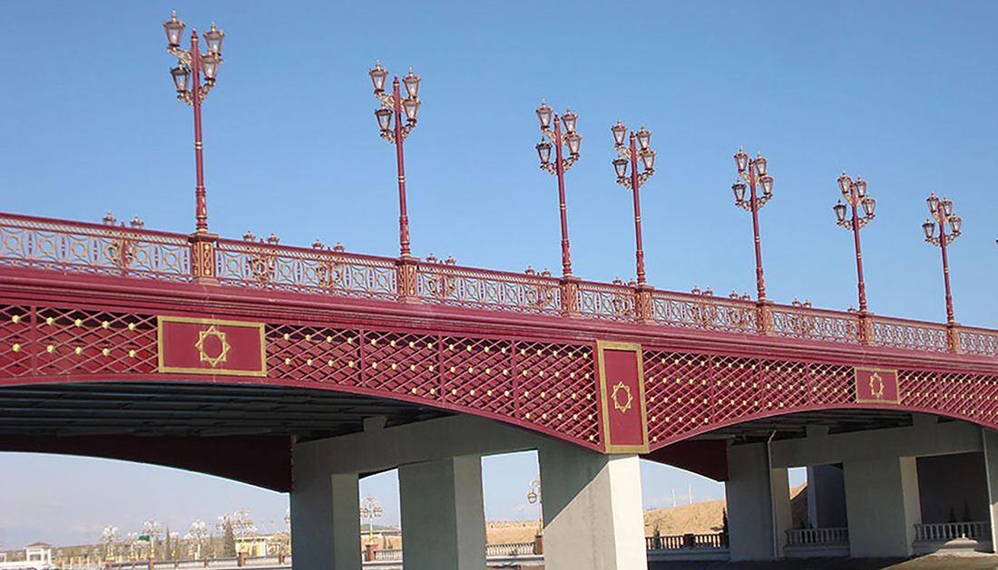 Türkmenistan Awaza Köprüleri Projesi